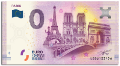 0 euro banknote euro note souvenir ireland zero euro banknote