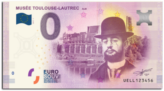 0 euro banknote euro note souvenir ireland zero euro banknote