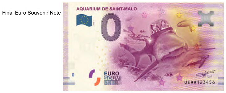 0 euro banknote euro note souvenir ireland zero euro banknote