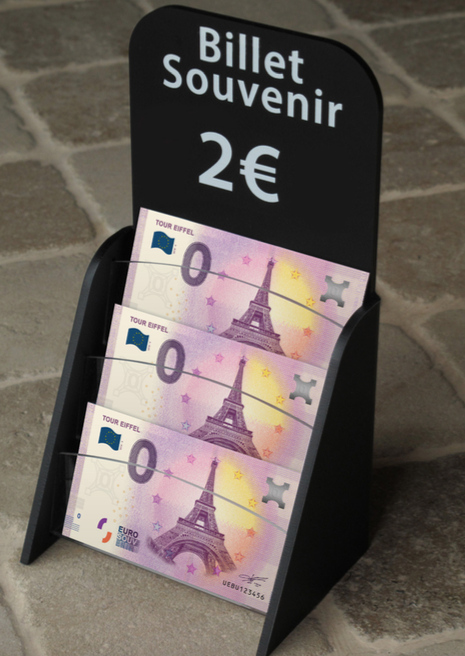 0 euro banknote counter display 0 euro banknote euro note souvenir ireland zero euro banknote